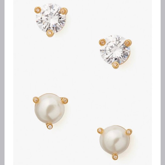 🎇HP🎇NWT Kate Spade Rise & Shine Earnings, Set of 2 - Picture 2 of 16